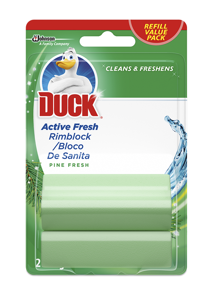 duck active clean pine refill