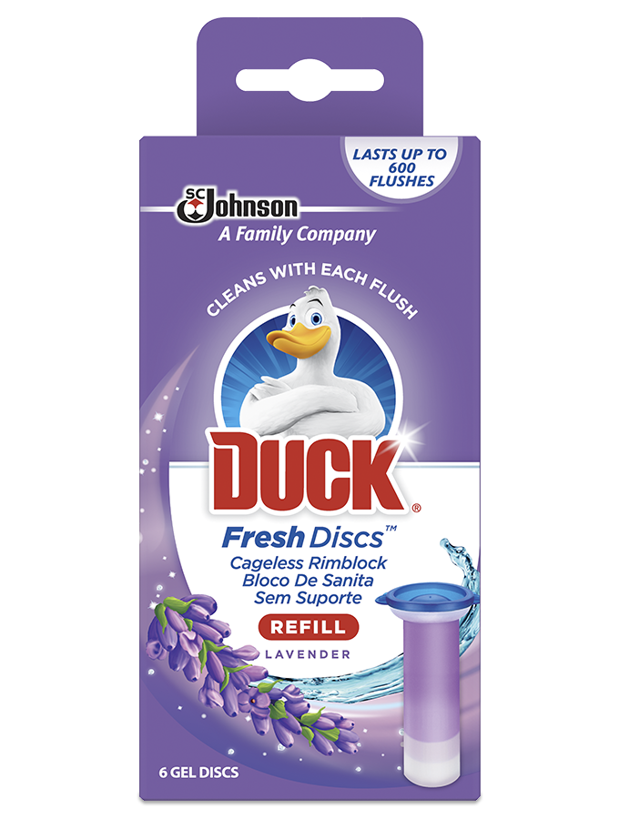 duck fresh discs lavender refill 1pk