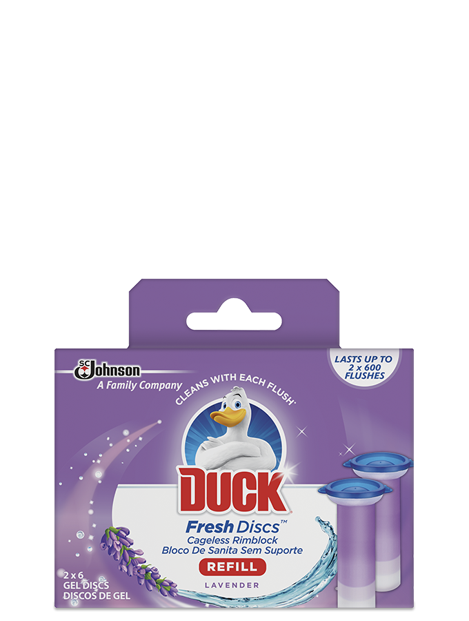 duck fresh discs lavender refill 2pk