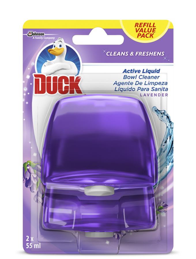 duck liquid rimblock lavender refill